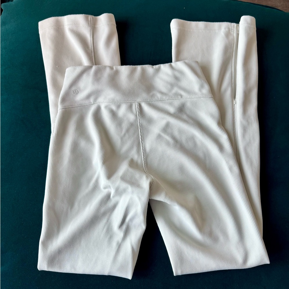 Lululemon ribbed flare pants